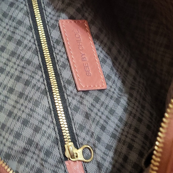 Authentic See by Chloé Satchel Shoulder Bag - Picture 10 of 13